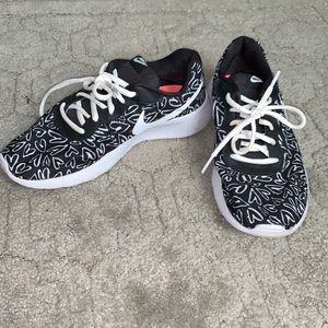 Nike heart shoes.
